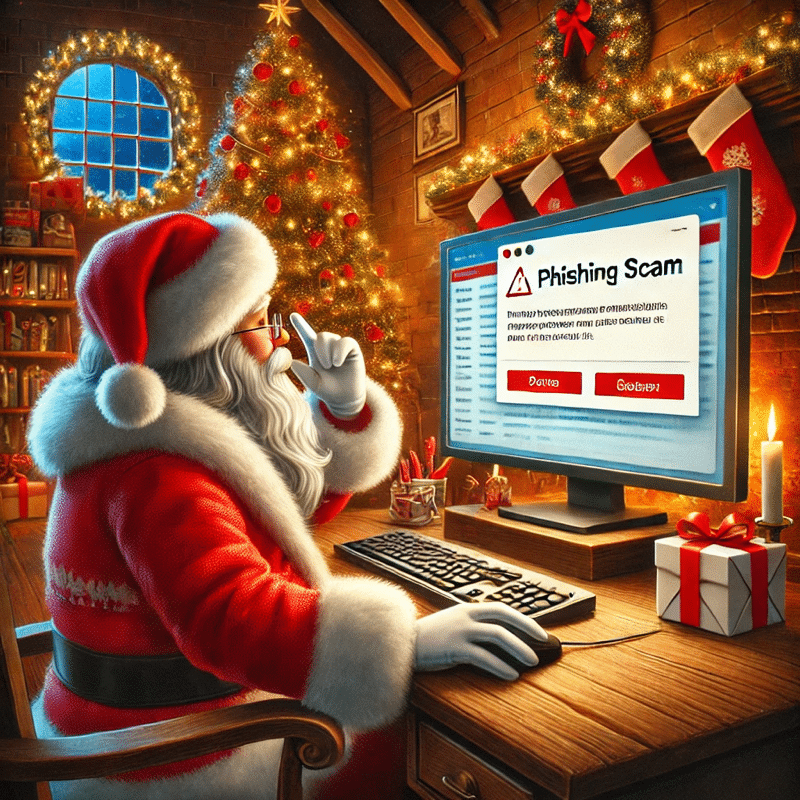 risques cyber Noël et fin d'année